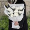 【怀念】11朵白菊花束