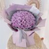 52 Purple Roses Bouquet - Royal Romance | Luxury Floral Gift