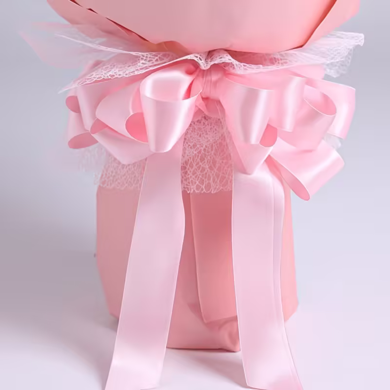11 Pink Roses Bouquet - Pure Devotion | Romantic Floral Gift - 3