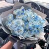 33 Rose Azzurro Ghiaccio - Sogno Celeste 33 Ice Blue Roses Bouquet - Azure Dream | Elegant Floral Gift