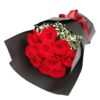11 Red Roses Bouquet - Midnight Glow | Romantic Floral Gift - 2