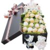 19 Champagne Roses Bouquet - Eternal Bliss | Elegant Floral Gift