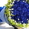 33 Blue Roses Bouquet - Radiant Joy | Unique Floral Arrangement - 2