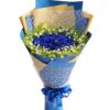 33 Blue Roses Bouquet - Radiant Joy | Unique Floral Arrangement - 3