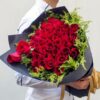 52 Red Roses Bouquet - Endless Love & Passionate Floral Gift