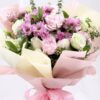 12 Mixed Pink Roses Bouquet | Romantic Floral Gift for Any Occasion - 2
