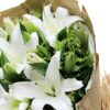 19 White Lilies Bouquet - Eternal Happiness & Elegant Floral Gift - 2