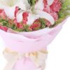36 Carnations and Lilies Bouquet - Enduring Love Floral Arrangement - 2