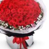 99 Red Roses Bouquet - Ultimate Devotion for Romantic Occasions - 3