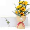 6 Sunflowers Bouquet - Sunny Joy | Vibrant Floral Gift - 3
