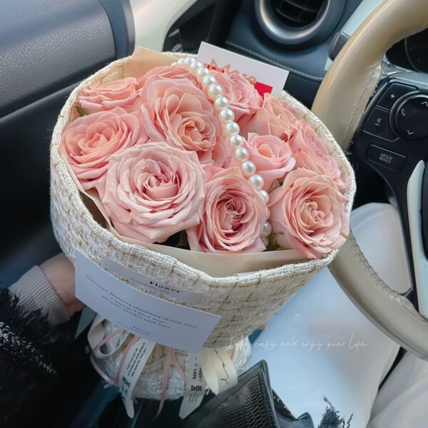 Bouquet de 11 Rosas Cappuccino - Espírito Livre
