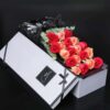 19 Red and Pink Roses Box | Eternal Blessings Romantic Bouquet - 3