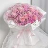 Bouquet di 11 Rose Rosa - Grazia Delicata 11 Pink Roses Bouquet - Gentle Grace | Romantic Floral Gift