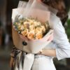 19 Champagne Roses Bouquet - Pure Affection | Elegant Floral Gift - 5