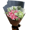 Elsa Rose & Green Hydrangea Bouquet - Love Letter Floral Gift - 1