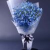 Pink and Blue Baby's Breath Bouquet - Sweet Romance Floral Gift - 4