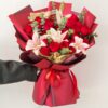 36-Stem Red Rose & Lily Bouquet - Luxury Floral Arrangement