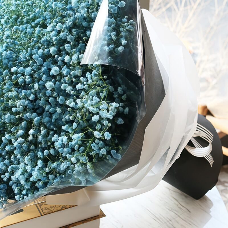 White Baby's Breath Bouquet - Eternal Vow | Elegant Floral Gift - 3