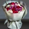 33 Multi-Color Roses Bouquet | Vibrant Assorted Flower Arrangement - 1