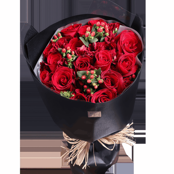 Bouquet di 19 Rose Rosse - Meglio Insieme