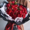 19 Red Roses Bouquet - Deep Passion | Romantic Floral Gift - 3
