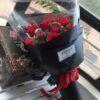 11 Red Roses Bouquet - Simply Stunning Romantic Floral Arrangement - 1