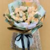 33 Champagne Roses Bouquet - Timeless Grace & Elegance