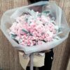 99 Pink Roses Bouquet - Strawberry Dream | Romantic Floral Gift - 4