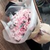 99 Pink Roses Bouquet - Strawberry Dream | Romantic Floral Gift - 3