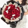33 Red Roses Bouquet - Forever Yours | Premium Romantic Flower Gift