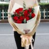 11 Red Roses Bouquet - Unwavering Love | Romantic Floral Gift