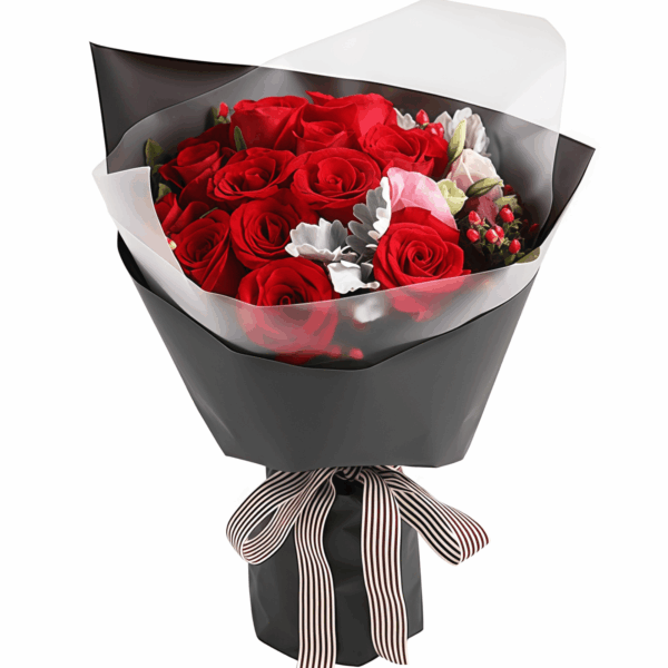 Buquê de 16 Rosas Vermelhas - A Musa