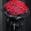 99 Red Roses Bouquet - True Devotion | Luxury Romantic Gift - 1