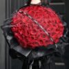 99 Red Roses Bouquet - True Devotion | Luxury Romantic Gift - 2