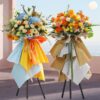 2 Preserved Gold Roses Box - Eternal Luxury Floral Duo