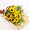 9 Sunflowers Bouquet - Morning Radiance | Bright Floral Gift - 2