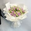 11 Purple Roses Bouquet | Pure Devotion Floral Arrangement