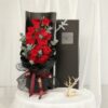 16 Red Roses Gift Box - Endless Love | Luxury Floral Arrangement