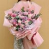 Mixed Ocean Song & Champagne Roses Bouquet | Elegant Floral Gift