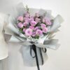 19 Purple Roses Bouquet - Infinite Devotion | Elegant Floral Gift