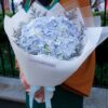 Bouquet di 2 Ortensie Rosa - Dolce Ritrovo 2 Pink Hydrangeas Bouquet - Sweet Reunion | Romantic Floral Gift - 2