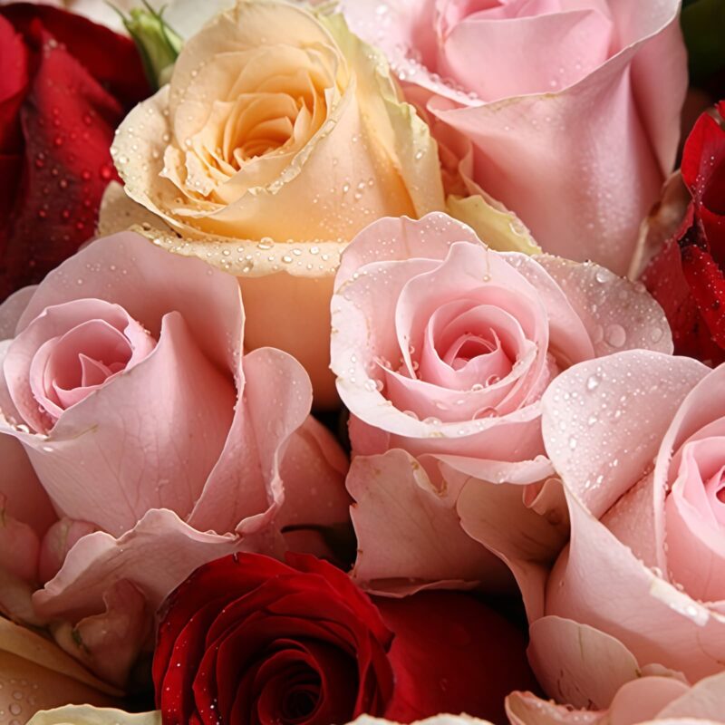 29 Mixed Roses Bouquet - Sweet Affection | Romantic Floral Gift - 4