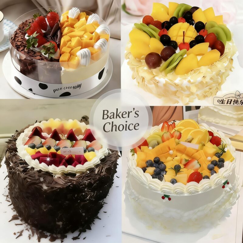 Seasonal Fresh Fruit Cream Cake | Artisan Baker's Signature