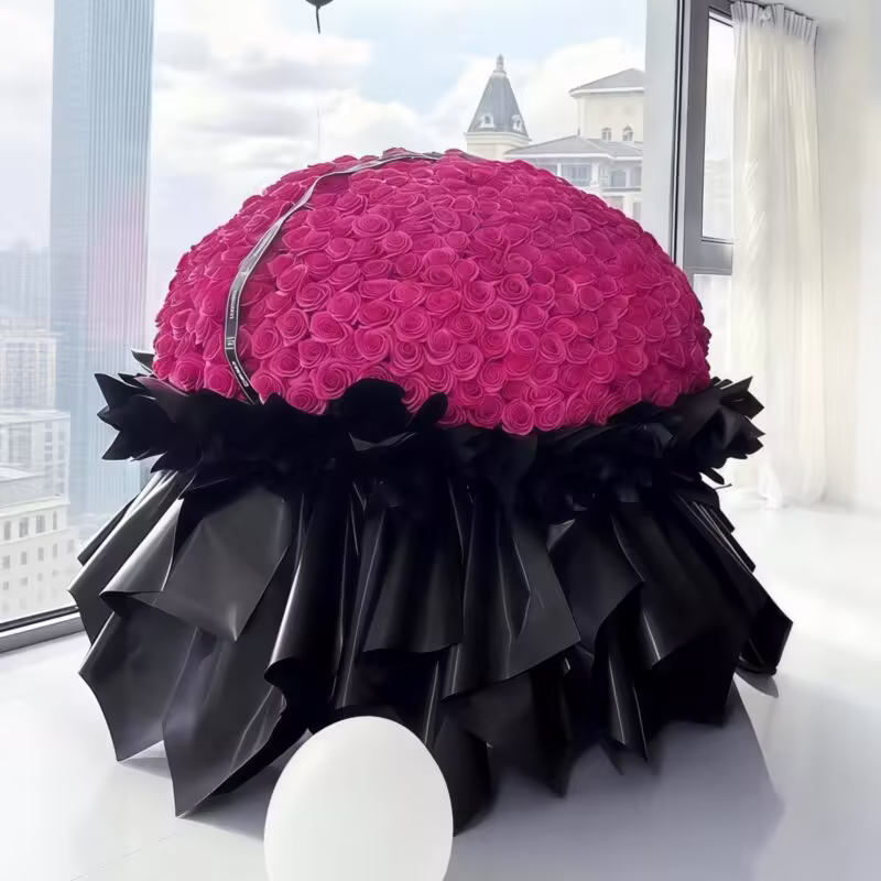 999 Red Freud Roses Bouquet | Eternal Devotion Luxury Floral Gift