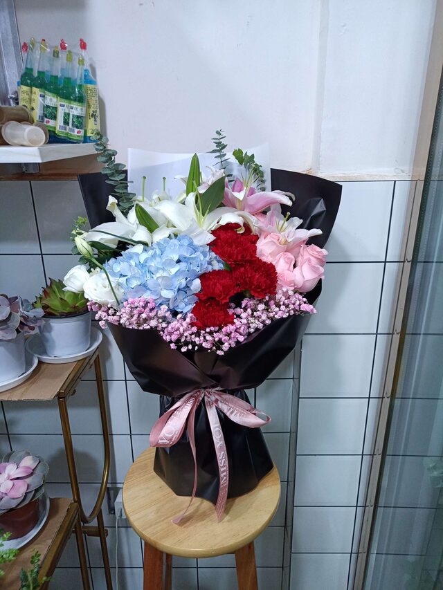 Bouquet Floreale Misto - Dolce Romanza real bouquet photo