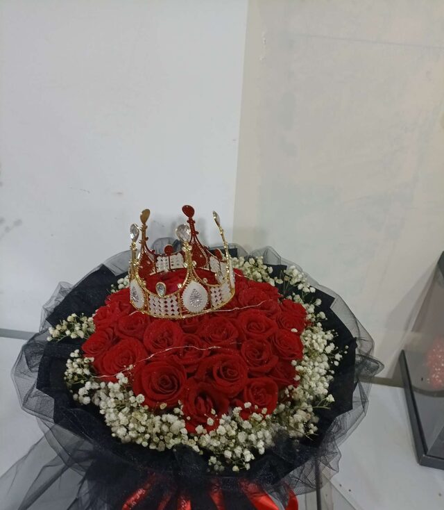 Bouquet di 33 Rose Rosse - Anima Gemella Eterna real bouquet photo