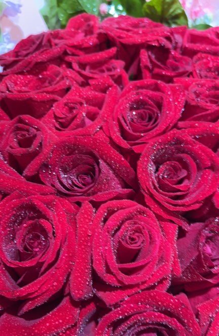 Bouquet di 52 Rose Rosse - Passione Ardente real bouquet photo