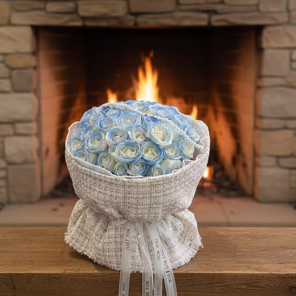 Custom flower arrangement for China delivery: can you add a hearth